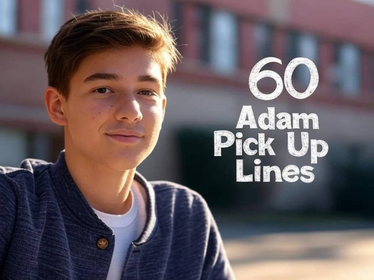 60 Adam Pick Up Lines